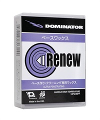 スノーボード WAX ベースワックス DOMINATOR ドミネーター RENEW 100g 23-24モデル ムラサキスポーツ KK I28(ONECOLOR-ONESIZE)