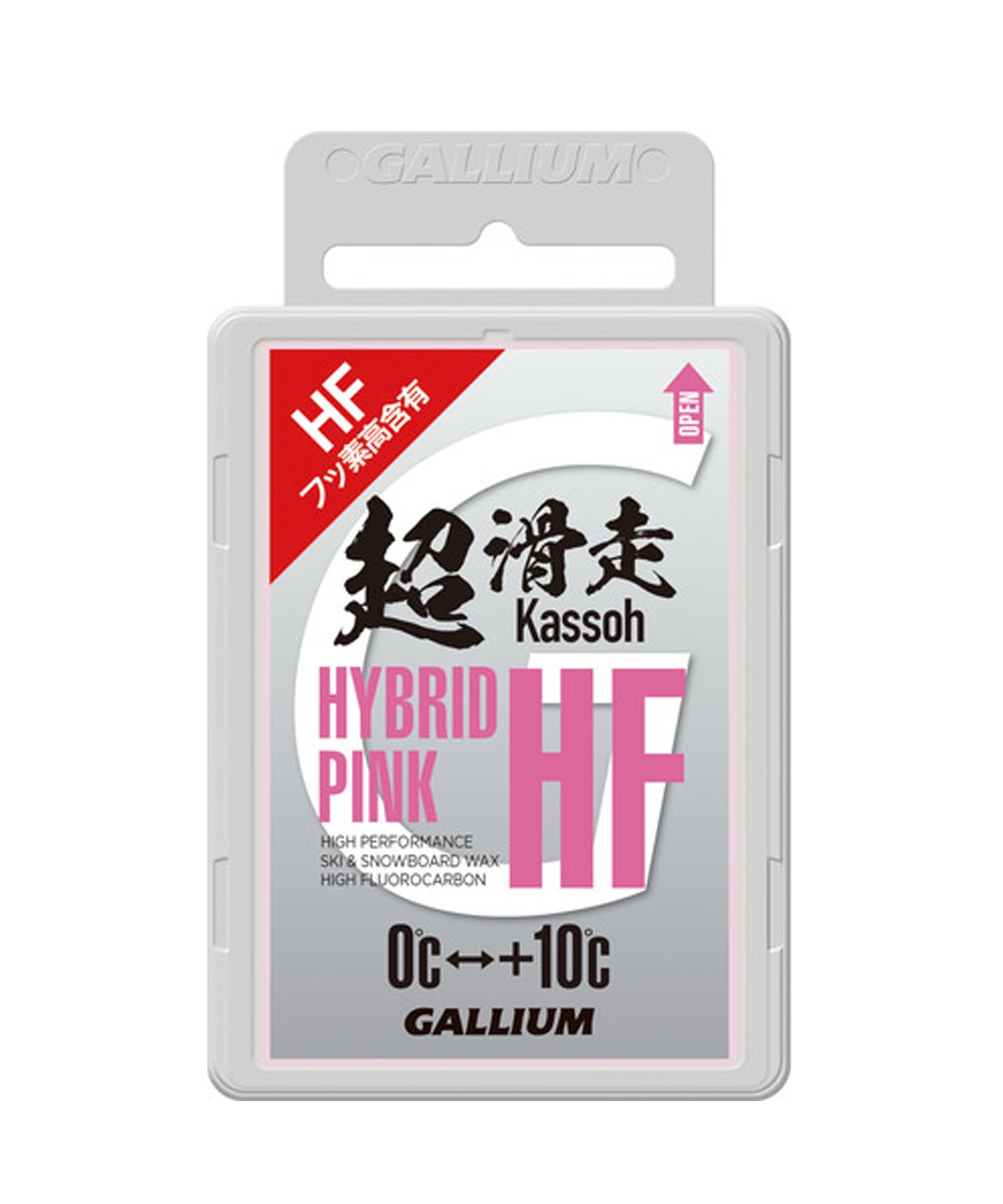 スノーボード WAX 滑走ワックス GALLIUM ガリウム HYBRID HF PINK 50g SW2200 23-24モデル ムラサキスポーツ KK I28(ONECOLOR-ONESIZE)