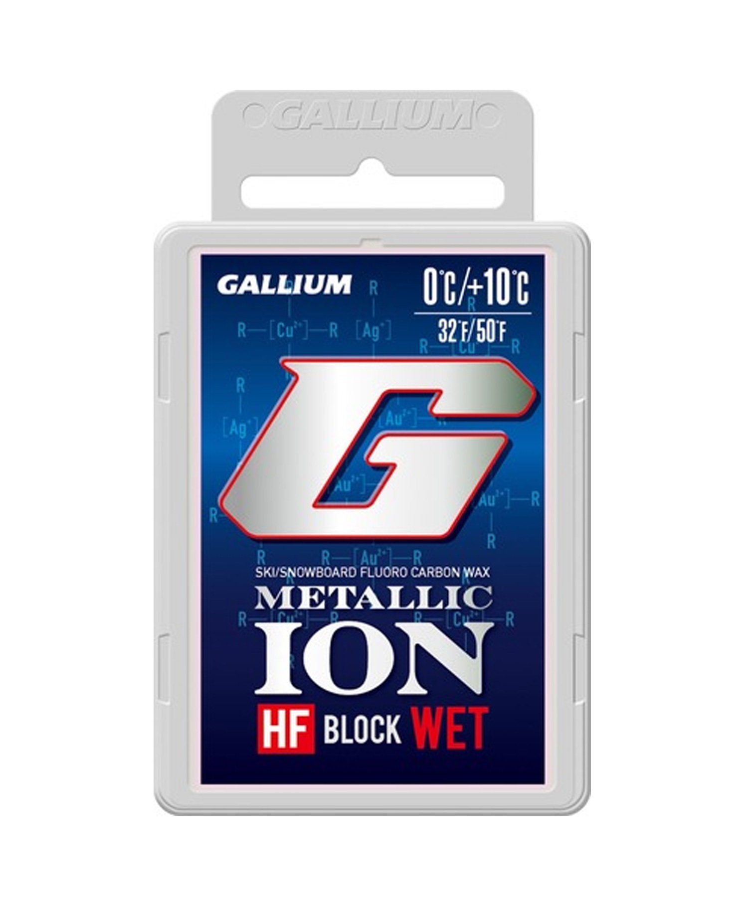 スノーボード WAX スタートワックス レーシングワックス GALLIUM ガリウム M.ION BLOCK WET 50g GS5008 23-24モデル KK I28(ONECOLOR-ONESIZE)