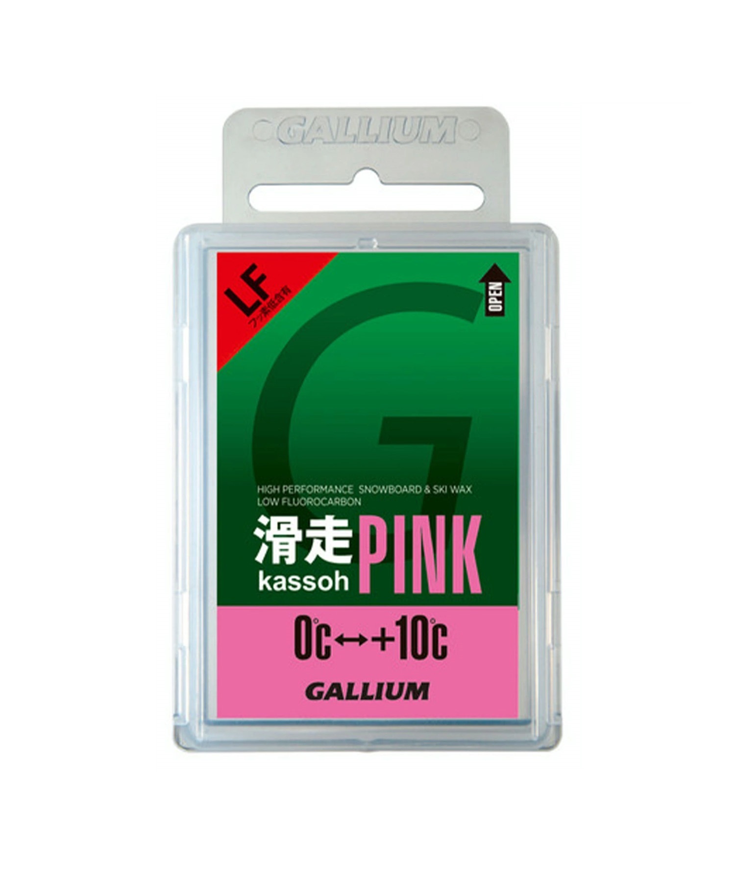 スノーボード ワックス 固形 GALLIUM ガリウム SW2126 滑走 PINK 滑走ワックス KK A17(ONECOLOR-ONESIZE)