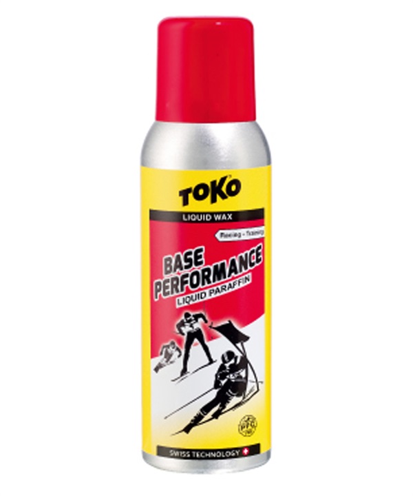 TOKO トコ スノーボード ワックス WAX リキッド 簡易WAX Base Performance Liquid Paraffin レッド Kit 24-25モデル