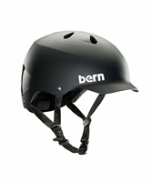 スノーボード ヘルメット bern バーン BE-SM25P20MBK WATTS+ ワッツ KK L15(MatteBlack-XL)