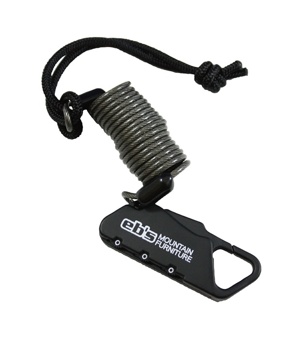 eb's エビス リーシュコード ワイヤーロック セキュリティ 盗難防止 LOCK LEASH ムラサキスポーツ 24-25モデル LL G25