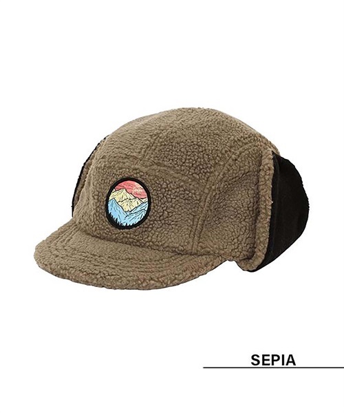 eb's エビス 5PANEL-BOA-CAP スノーボード ボア キャップ 22-23モデル