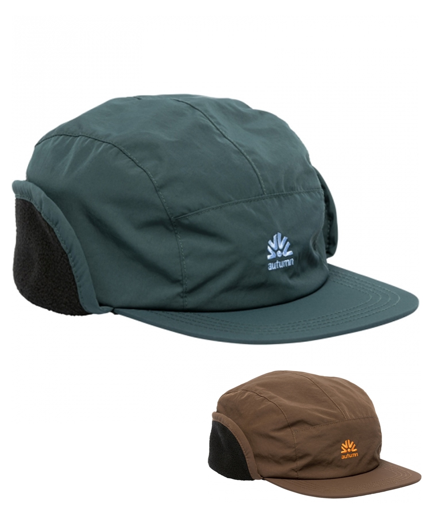 スノーボード キャップ ユニセックス AUTUMN オータム DWR FLAP CAP A24060 ムラサキスポーツ 23-24モデル KK L1(GRN-ONESIZE)