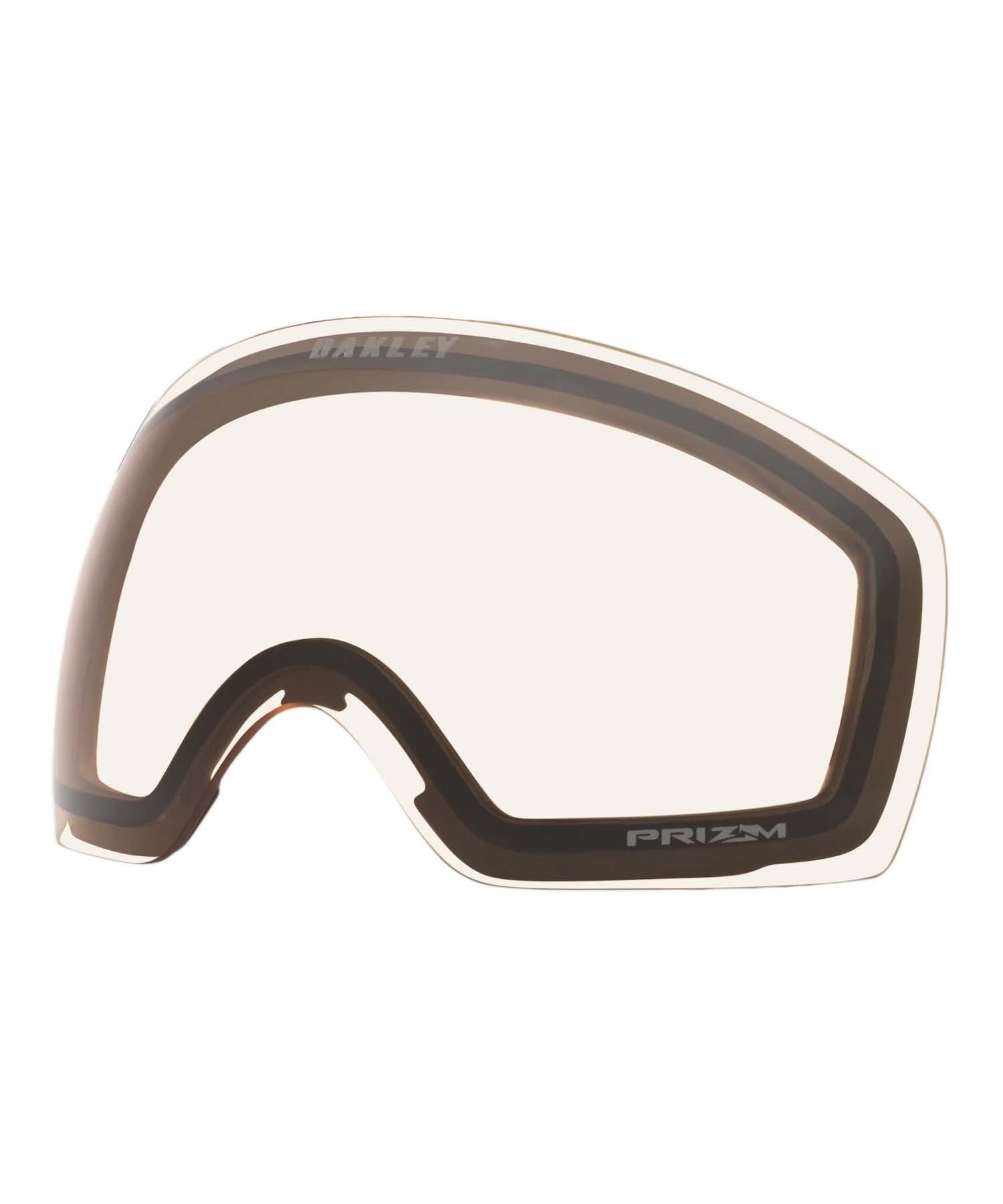 OAKLEY オークリー LENS FLIGHT DK M スノーボード ゴーグル スペアレンズ プリズムレンズ 23-25モデル ムラサキスポーツ LL F26(PRCLR-ONESIZE)