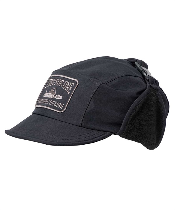 241 トゥーフォーワン スノーボード イヤーフラップキャップ ユニセックス 241-GORE-TEX EAR FLAP CAP ムラサキスポーツ 24-25モデル LX J24(BK-ONESIZE)