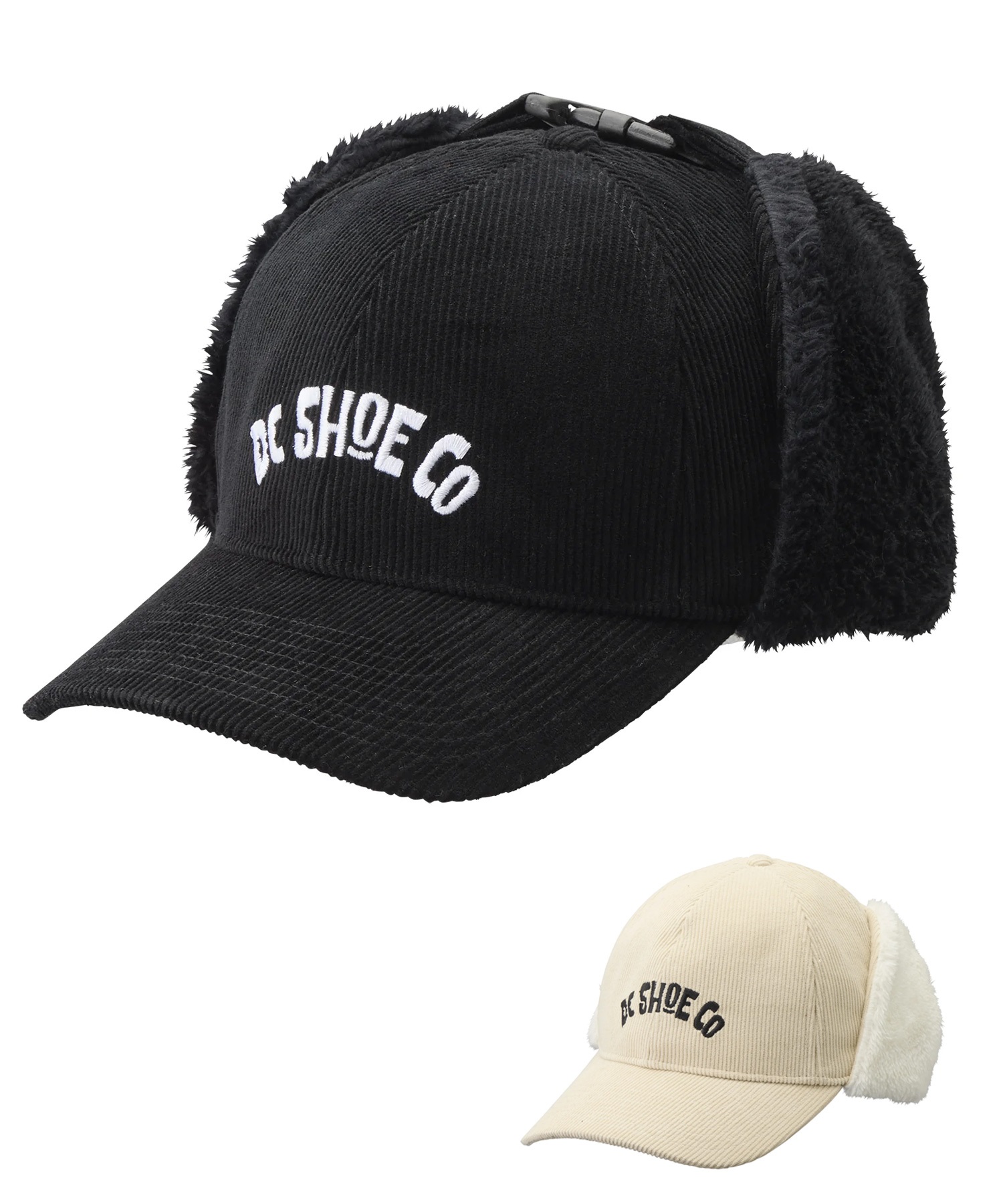 DC ディーシー スノーボード フライトキャップ ユニセックス 24 WR CORDUROY FLIGHT ムラサキスポーツ 24-25モデル LX L12(BLK-F)