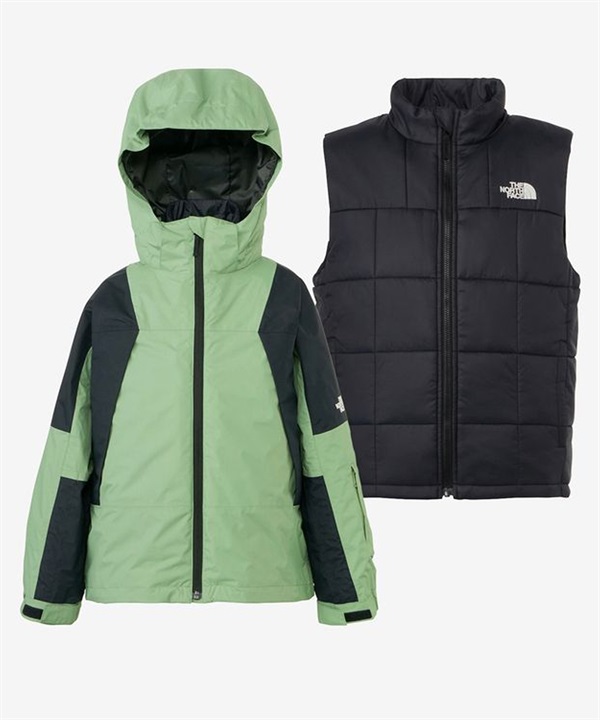 THE NORTHFACE  スノーボード ウェア ジャケット キッズ ユース ジュニア JK WUROS TRICLIM JK ムラサキスポーツ 24-25モデル LL A17