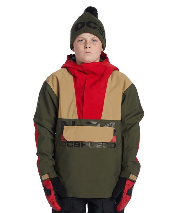 DC ディーシー スノーボード ウェア ジャケット キッズ ユース アノラック DC-43 YOUTH ANORAK ムラサキスポーツ 24-25モデル LX L12