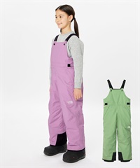 THE NORTHFACE  スノーボード ウェア パンツ キッズ ユース ジュニア ビブパンツ PT WUROS INSULAT BIB ムラサキスポーツ 24-25モデル LL A17
