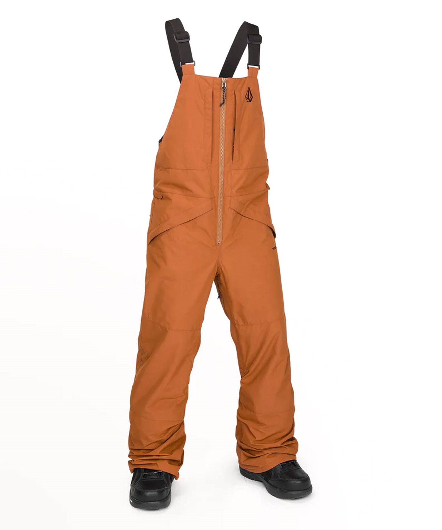VOLCOM ボルコム PT BARKLEY INS BIB OVALL スノーボード ウェア パンツ キッズ ユース ジュニア ビブパンツ ムラサキスポーツ 24-25モデル LL L27(CRL-S)