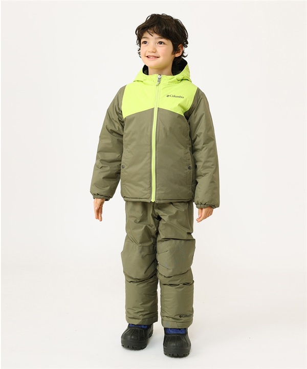 COLUMBIA コロンビア スノーボード ウェア ジャケット ビブパンツ 上下セット キッズ ダブルフレークIIセット SA5101 24-25モデル