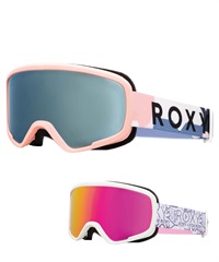 ROXY ロキシー スノーボード ゴーグル キッズ ユース ガールズ ERGTG03024 ムラサキスポーツ 24-25モデル LX L12