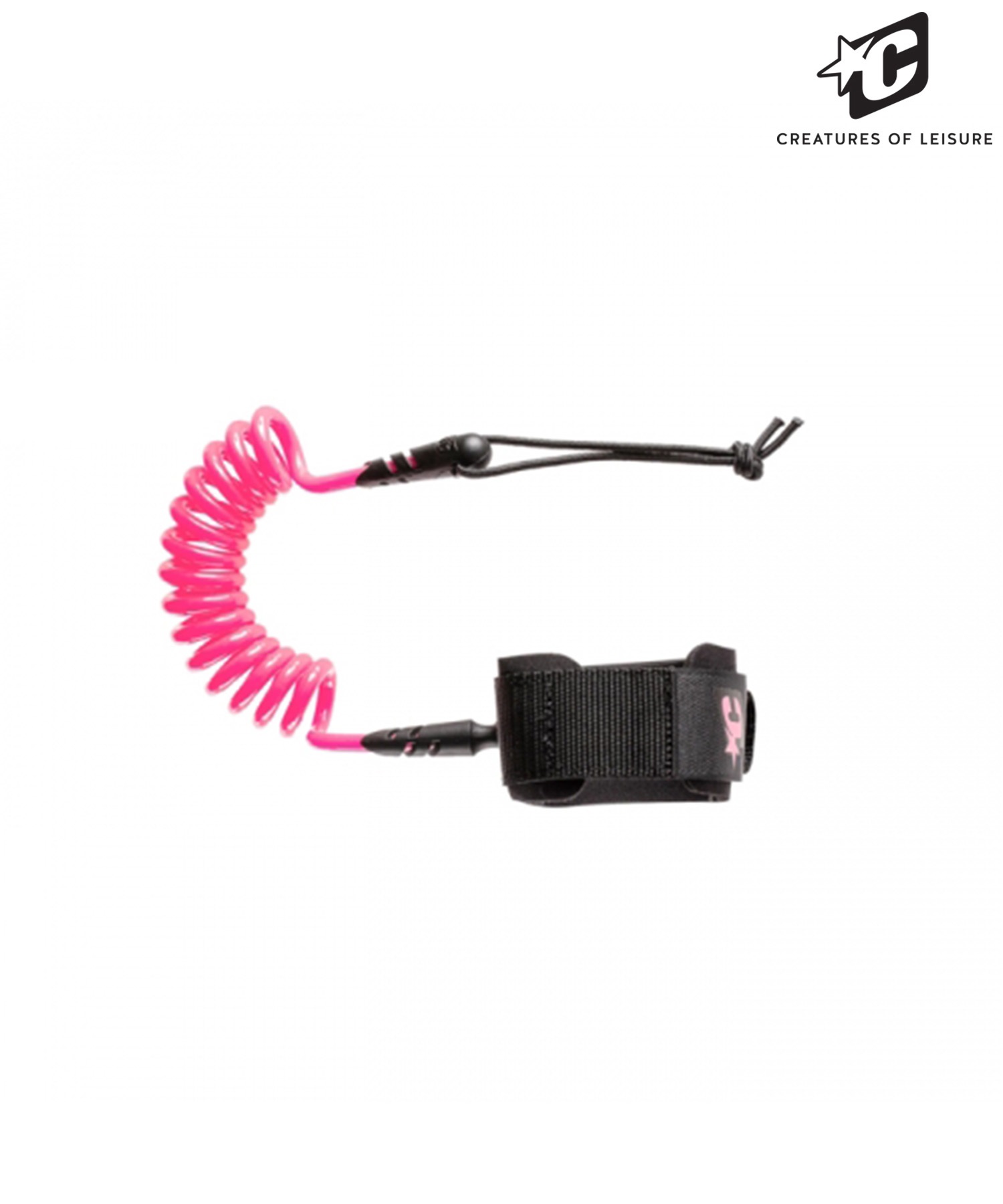 CREATURES クリエーチャー LSH ICON BB WRIST ボディーボード リーシュコード 手首用 ムラサキスポーツ(PNK-ONE)