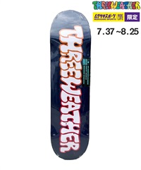 旧モデル スケートボード デッキ THREE WEATHER スリーウェザー デッキ 7.37～8.25inch TEAM DECK TWTDKK 大人