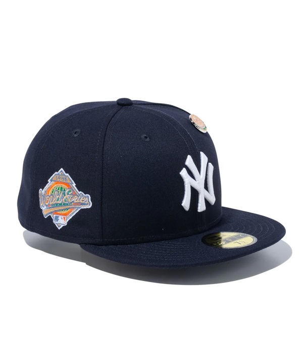 NEW ERA ニューエラ 59FIFTY Local Dishes ニューヨーク・ヤンキース サーモンベーグル ネイビー キャップ 帽子 14109886