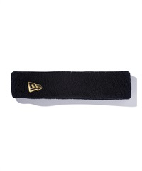 NEW ERA ニューエラ ヘッドバンド フラッグロゴ ブラック × ゴールド 14164454(BLK-ONE)