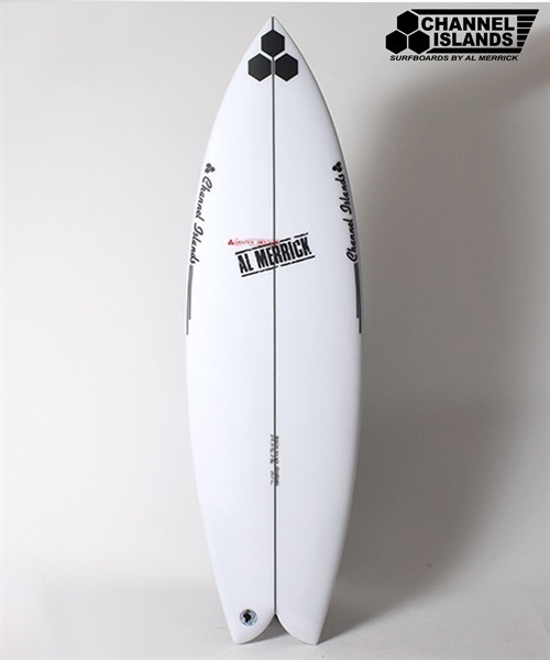 CHANNEL ISLANDS チャネルアイランズ FISHBEARD フィッシュビアード 6'0 PU FCS2 サーフボード ショート アルメリック(BLACKLOGO-6)