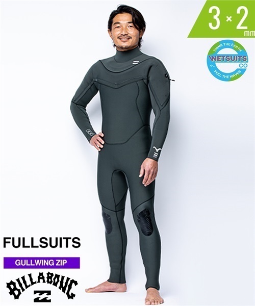 BILLABONG ビラボン GZ WITH NATURAL GULLWING ZIP 3X2 メンズ ...