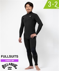 BILLABONG ビラボン CZ ABSOLUTE GBS 3X2mm フルスーツ BE018-002 メンズ ウェットスーツ ムラサキスポーツ(BLK-M)