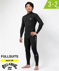 BILLABONG ビラボン BZ ABSOLUTE FL 3X2mm フルスーツ BD018-003 メンズ ウェットスーツ ムラサキスポーツ(BLK-M)