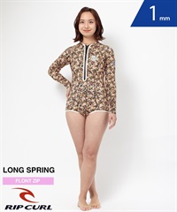 美品 RIP CURL リップカール ロンスプ ウェット RIP CURL リップカール LSP FZ GBOMB 1mm WSP3LV レディース