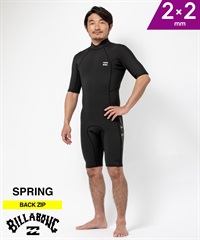 BILLABONG ビラボン BZ ABSOLUTE FL 2X2mm スプリング BE018-151 メンズ ウェットスーツ ムラサキスポーツ(BLK-M)