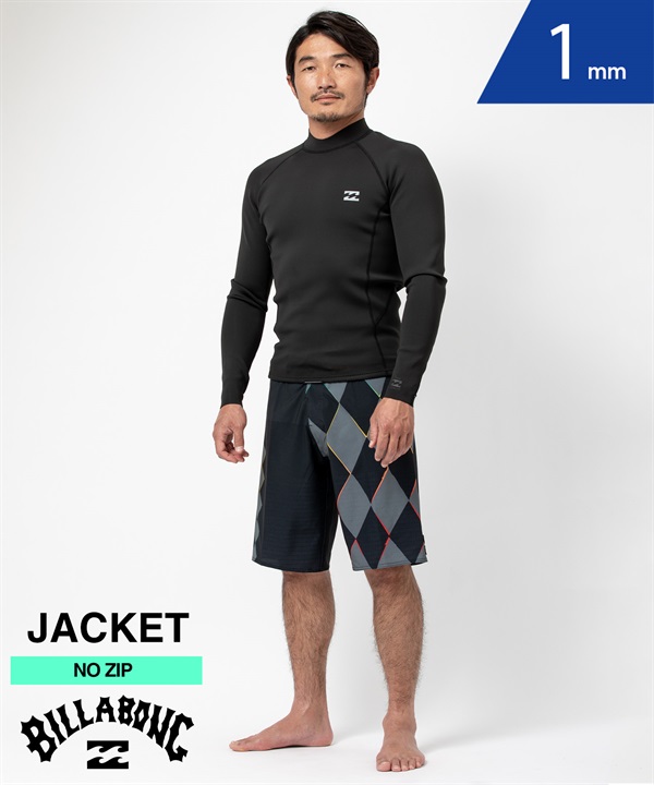 BILLABONG ビラボン LJK NZ ABSOLUTE 1X1ｍｍ BE011-881 メンズ ウェットスーツ ジャケット ムラサキスポーツ