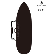 【SETグレードアップ対象】SYNDICATE シンジケートHRD JPN BOARD BAG SB S 6’7FT ショートボード ES-01180S6731  サーフィン ハードケース(BLK1-6.7)