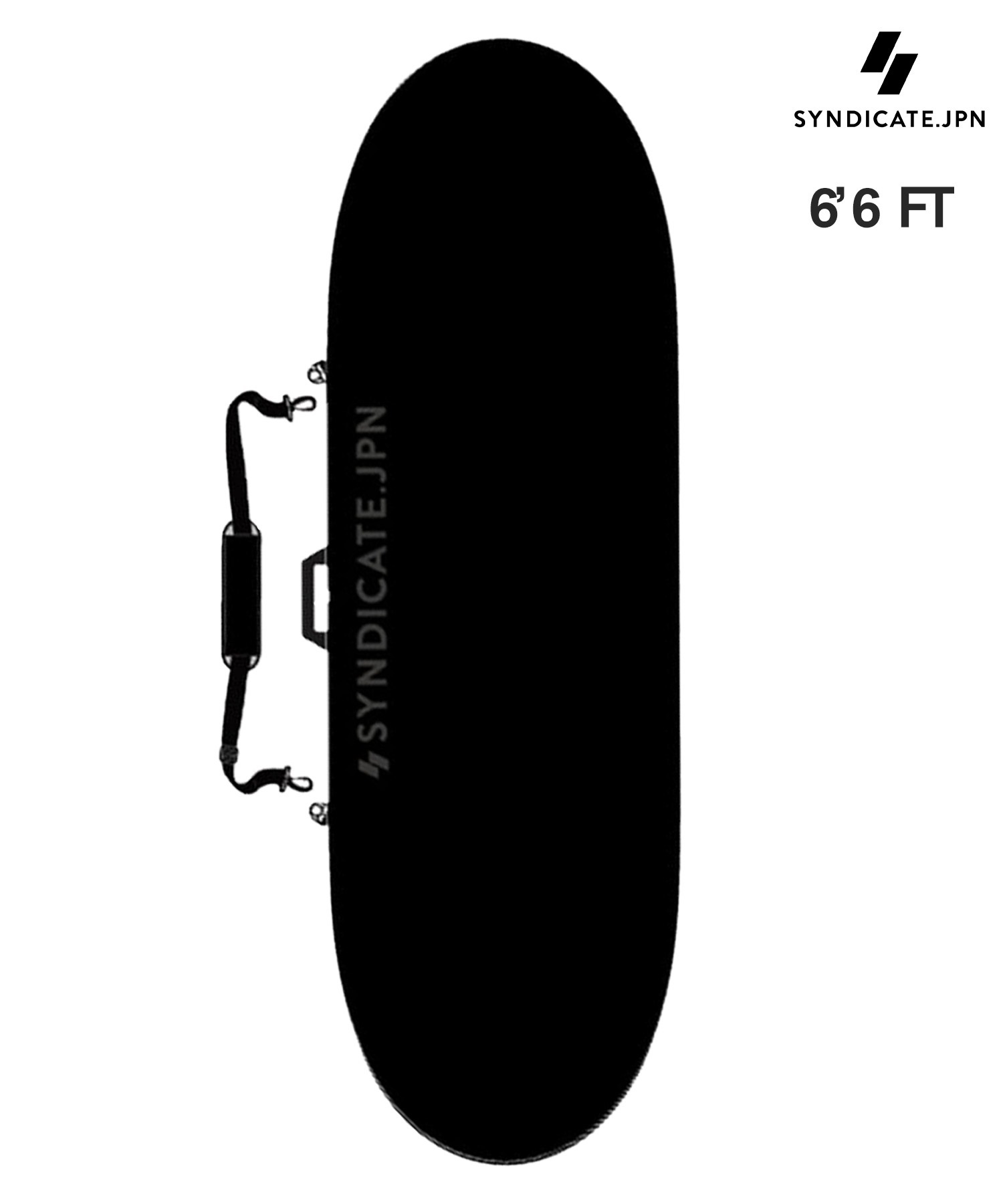 SYNDICATE シンジケートHRD JPN BOARD BAG FUN S 6’7FT ショートボード ES-01180V6631  サーフィン ハードケース  ショートボード用 ムラサキスポーツ(BLK1-6.6)