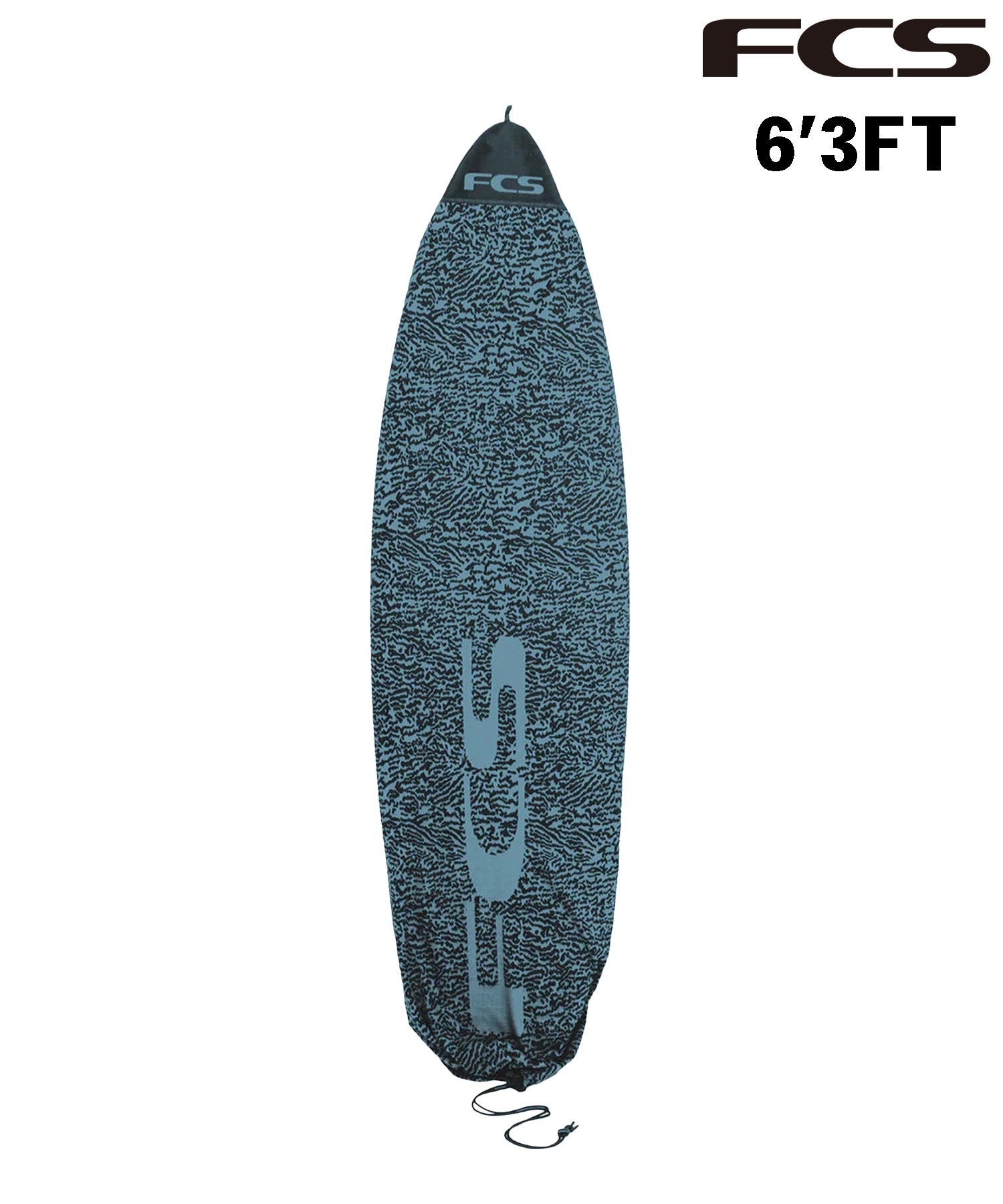 FCS エフシーエス STRETCH ALL PURPOSE ストレッチ オールパーパス カバー 6.3ftサーフィン ソフトケース ムラサキスポーツ(TBL-6.3)