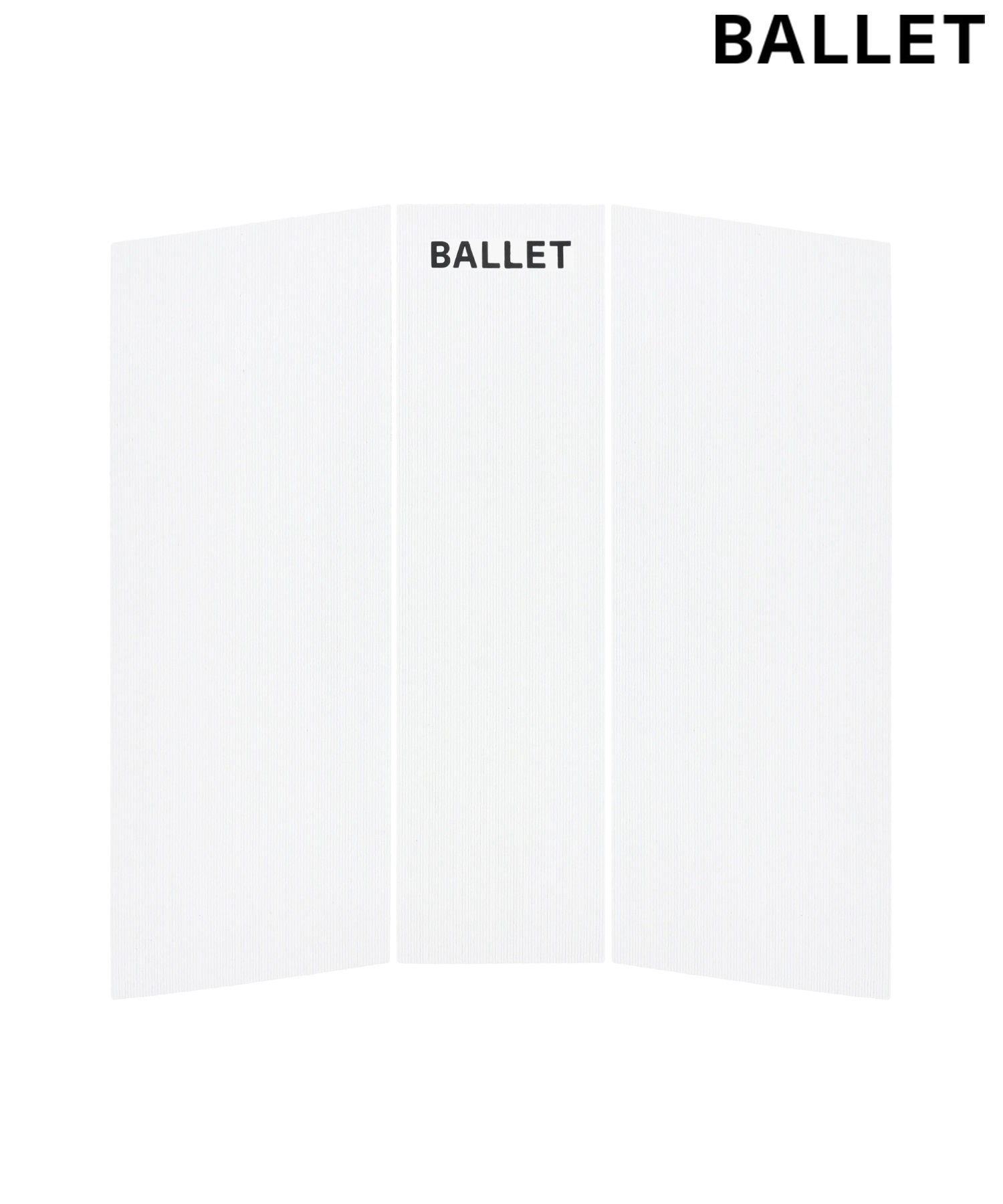 BALLET バレー SINATRA FRONT PAD ３ピース フロントパッド サーフィン デッキパッド ムラサキスポーツ(WHT-ONESIZE)