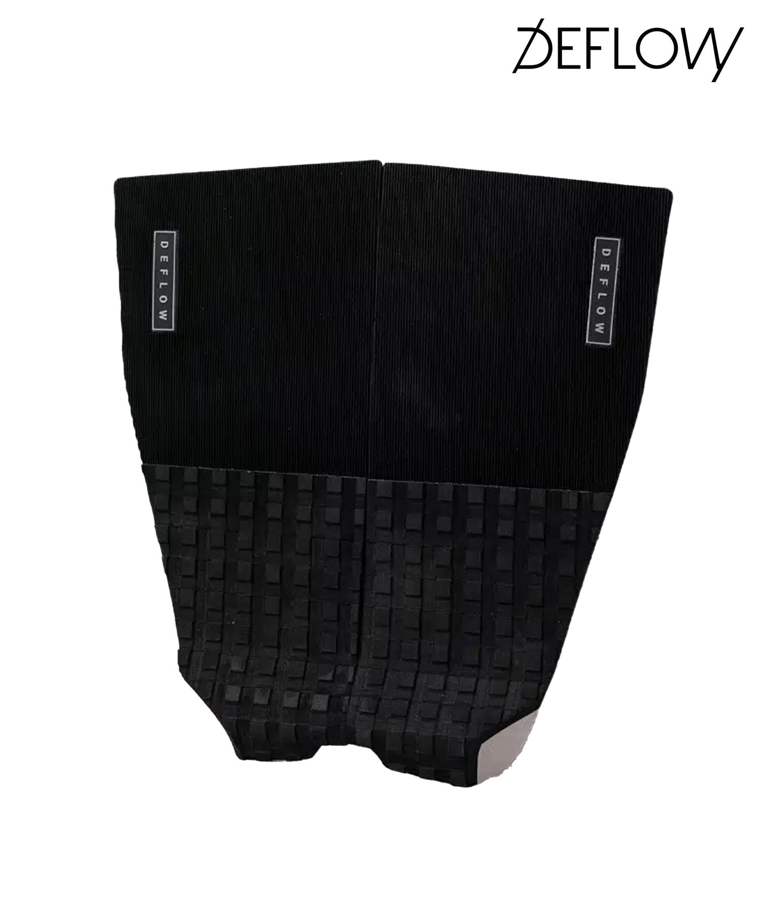 DEFLOW デフロウ 2PIECE デッキパット/BLACK サーフィンデッキ