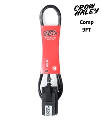 CLOW HALEY クロウ ハーレー COMP 9.0FT リーシュコード ロングボード サーフィン ムラサキスポーツ(BLK-9.0)