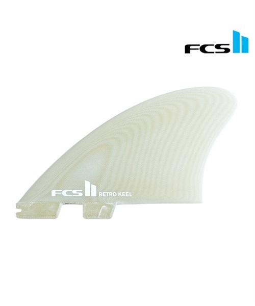 FCS2 エフシーエスツー RETRO KEEL PG CLEAR TWIN FIN レトロキール 