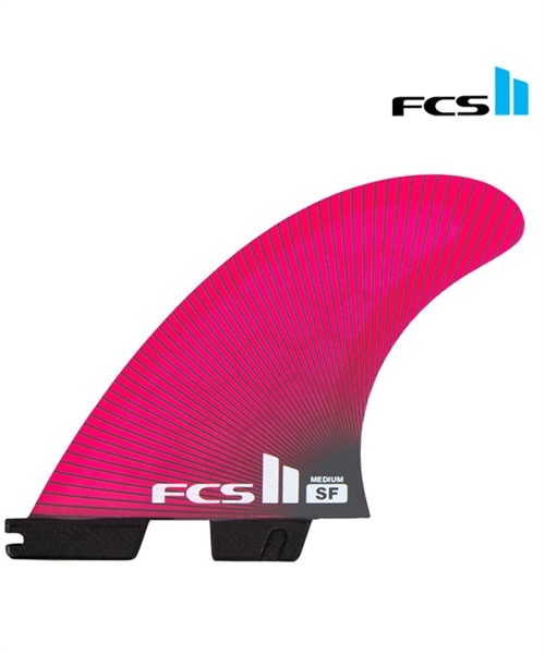 FCSII エフシーエスツー FIN PC SALLY FITZGIBBONS TRI サリーフィッツギボンズ FSFM-PC02 サーフィン フィン HH A4(TRIPNK-M)