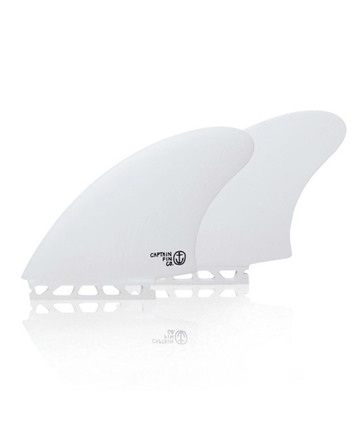 CAPTAIN FIN キャプテンフィン FIN CF KEEL FIN ST 5.35 ツインフィン CFF2412100 FUTURE サーフィン フィン JJ J13(WHT-0)