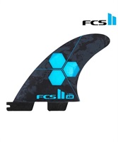 FCS2 エフシーエスツー AL-MERRICK PC GROM FAMX-PC04-XSTSR サーフィン フィン トライフィン ムラサキスポーツ JJ J20(CYAN-XS)