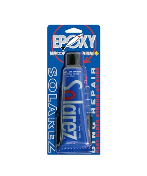 サーフィン ボードリペア WAHOO ワフー SOLAREZ EPOXY MINI Clear 0.5oz ソーラーレズ エポキシ クリア エポキシ用 GG F7(Clear-14.2g)