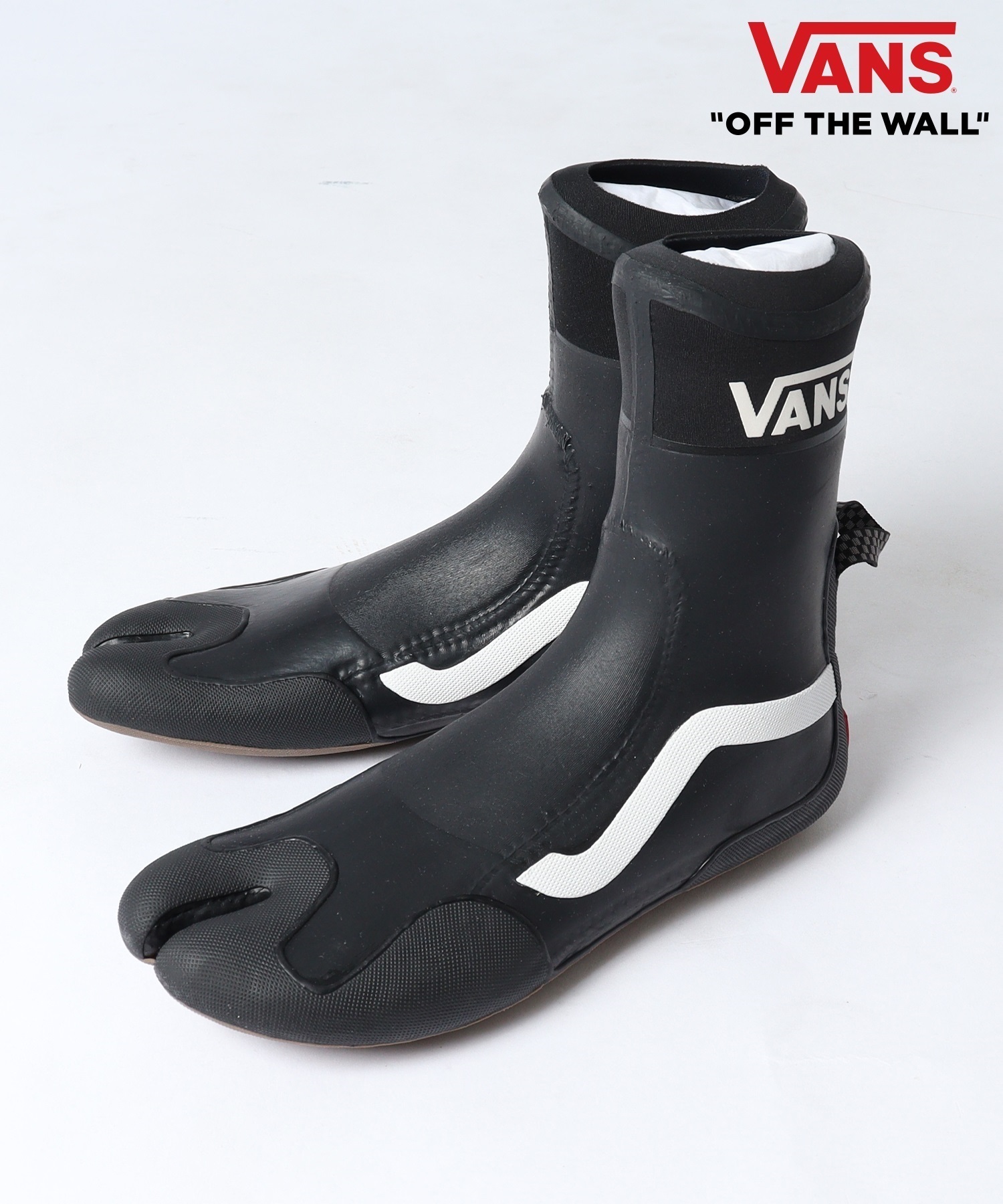 【オンラインストア限定】VANS バンズ SURF BOOT HI ST 3mm 二股 サーフブーツ  ウィンター サーフィン ムラサキスポーツ(BLK-26cm)