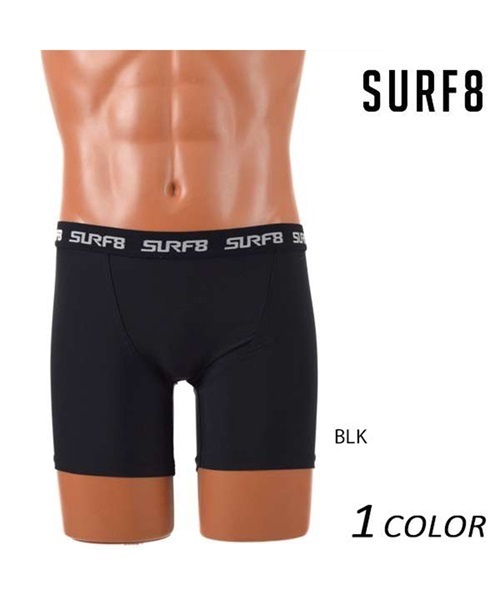 メンズ サーフインナー SURF8 サーフエイト LYCRA ライクラ インナーショーツ 84811 GG G1(BLK-L)