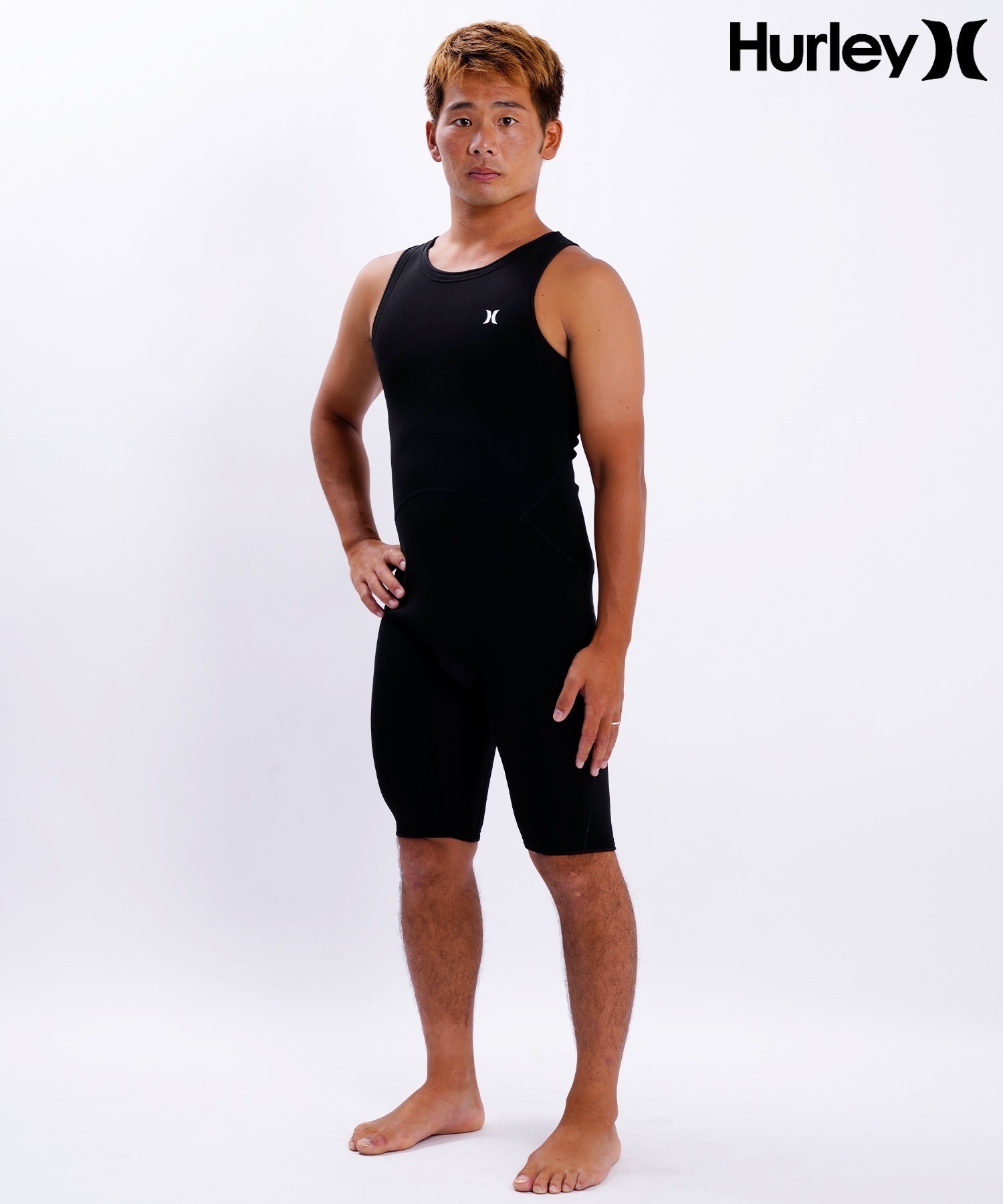 Hurley ハーレー HYPERW COMPRESSION メンズ MHPCSJ23 ウェットスーツ インナーショートジョン ムラサキスポーツ(BLK-S)