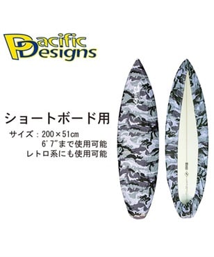 Pacific Designs パシフィックデザイン サーフィン デッキカバー ショートボード用 30244 FX E15