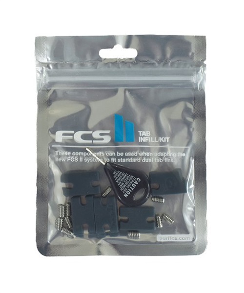 サーフィン FCS エフシーエス FCS2 TAB INFILL KIT FCSフィン変換キット 10933 GX C26(GY-F)