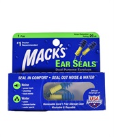 MACK'S マックス EAR SEALS イヤー シールズ 耳栓  サーフアクセサリー JX F12(BLUE-F)