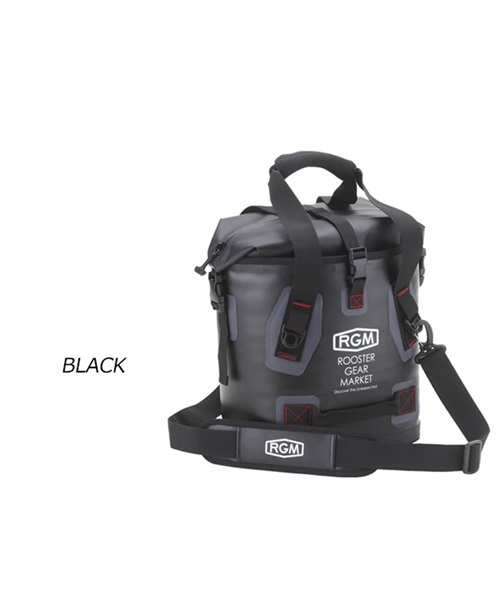 ROOSTER GEAR MARKET ルースターギアマーケット RGM COOLER TOTE クーラー 1600020 保冷バッグ 10L フィッシング 小物 釣り トートバッグ HH A12(BLACK-F)