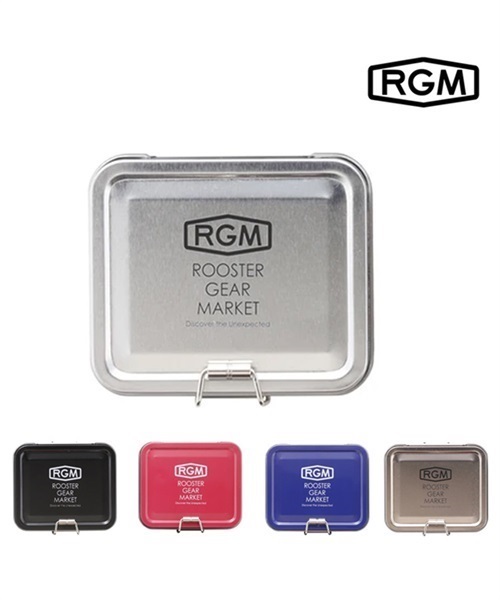 ROOSTER GEAR MARKET ルースターギアマーケット RGM TIN CASE 16001100 フィッシング 小物 釣り 小物入れ HH A12(RED-F)