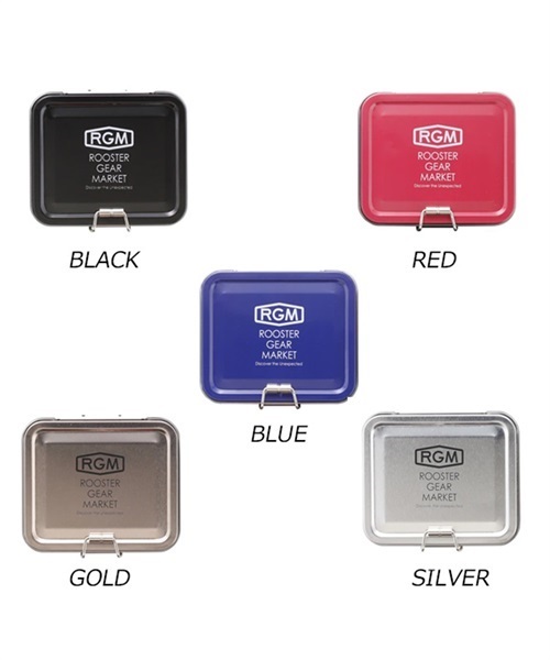 ROOSTER GEAR MARKET ルースターギアマーケット RGM TIN CASE 16001100 フィッシング 小物 釣り 小物入れ HH A12(RED-F)