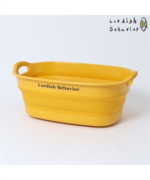 Lordish Behavior ローディッシュビヘイビア BEACH BUCKET バケツ サーフィン サーフアクセサリー JJ I28(YEL-0)